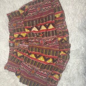 Junglee Billee Colorful Patterned Women's Shorts